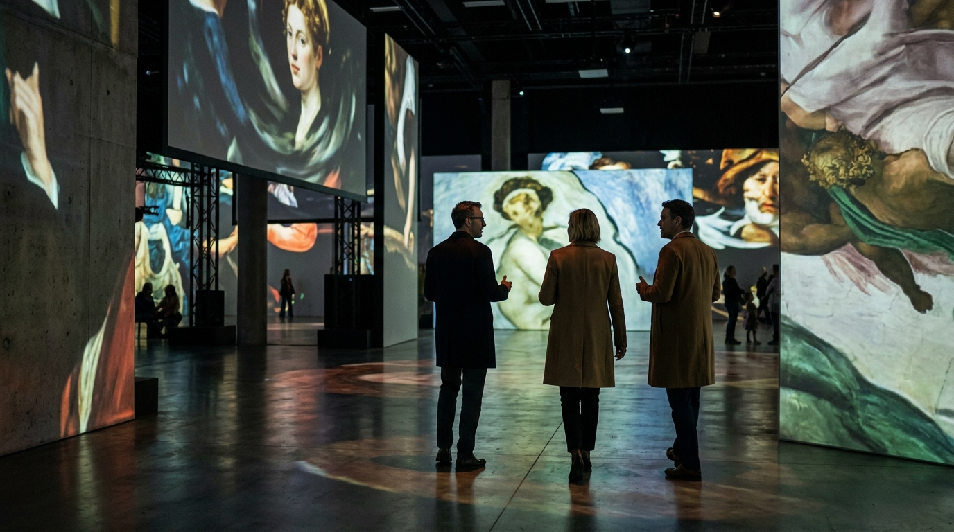 Booking a Touring Immersive Exhibition: A Museum Guide