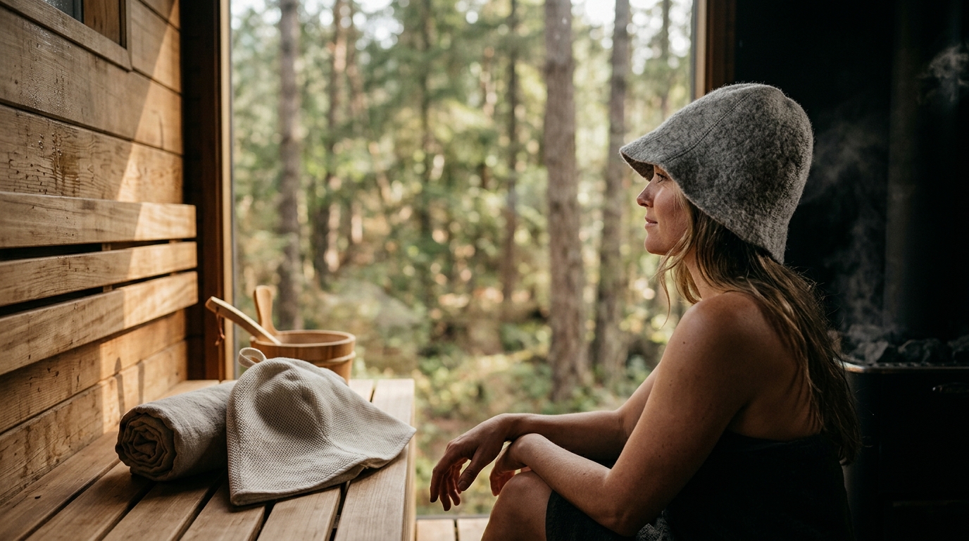 Best Machine-Washable Sauna Hat: Wool vs. Mesh Guide
