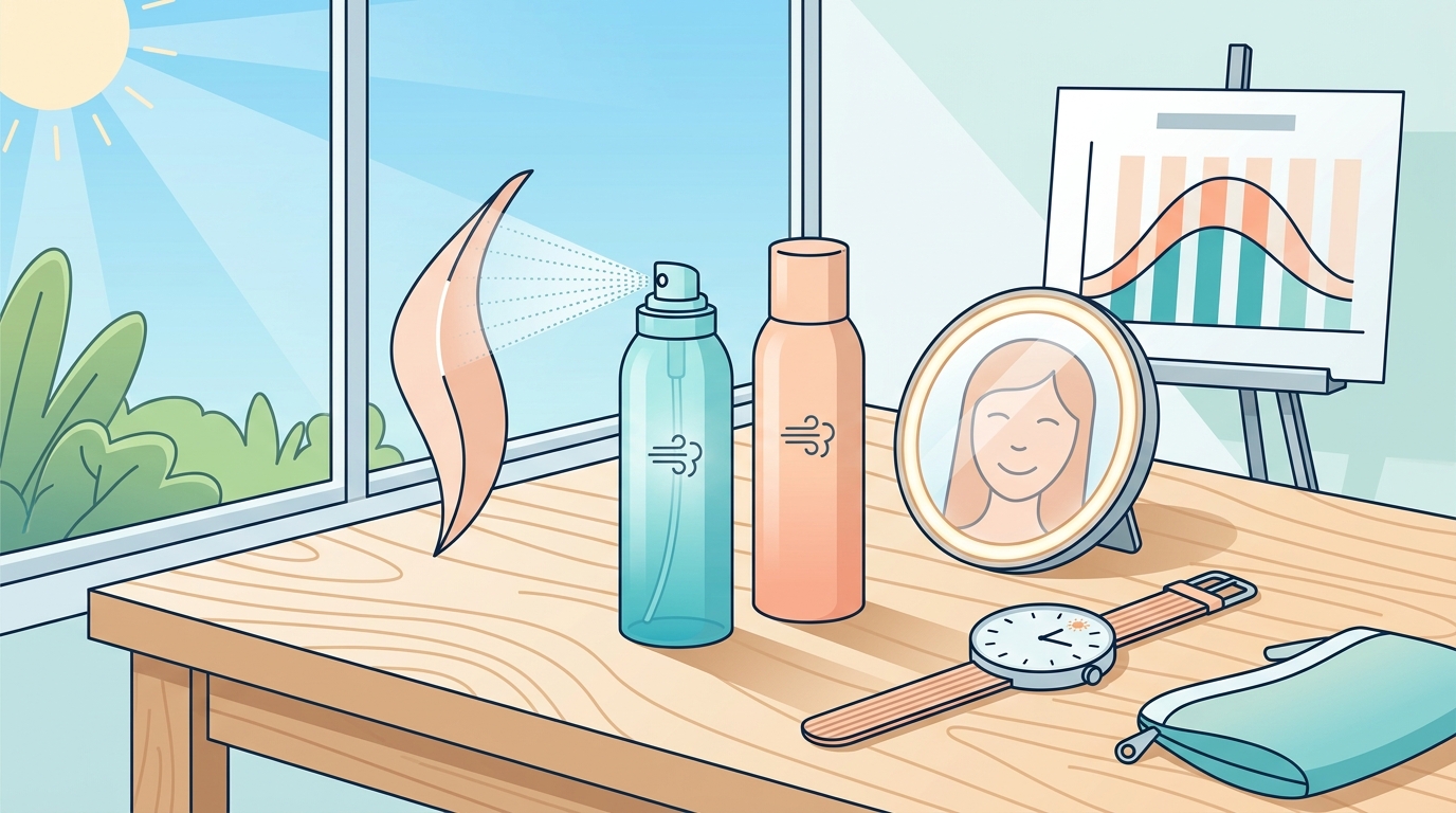 Best Sunscreen Mists for Easy Daily Reapplication