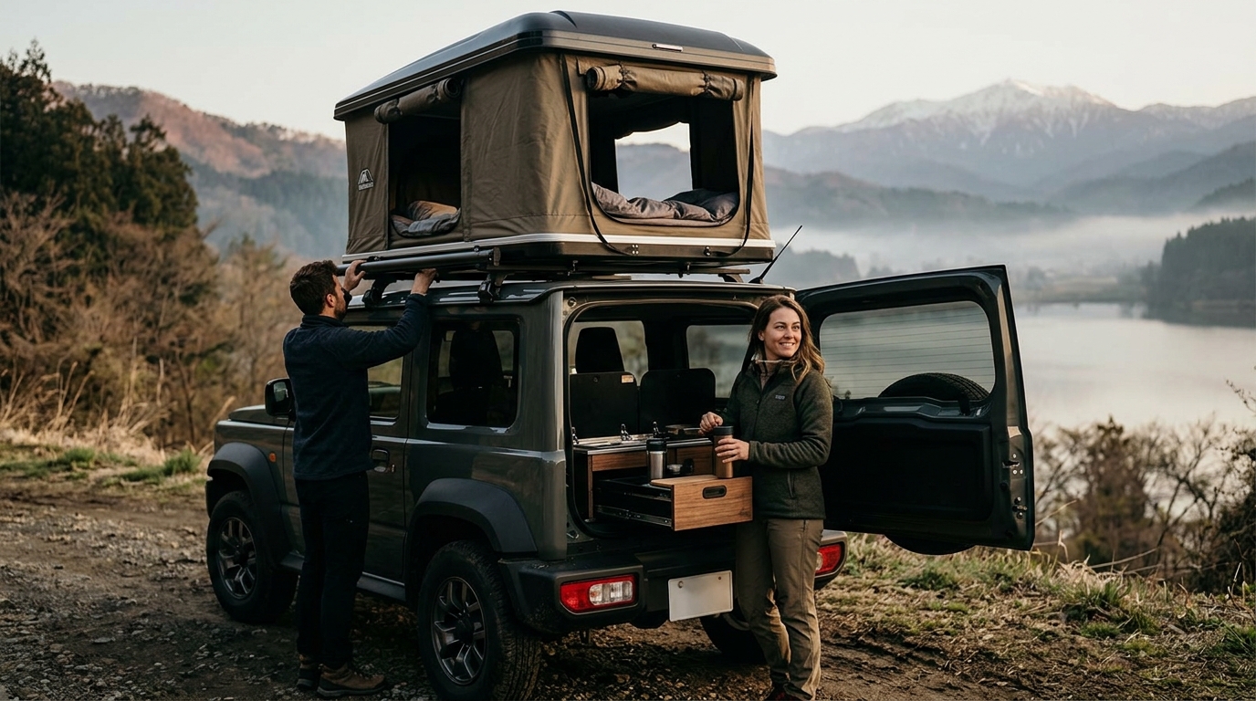 Stylish Overlanding Camper Van Rental in Tokyo | Overland Japan