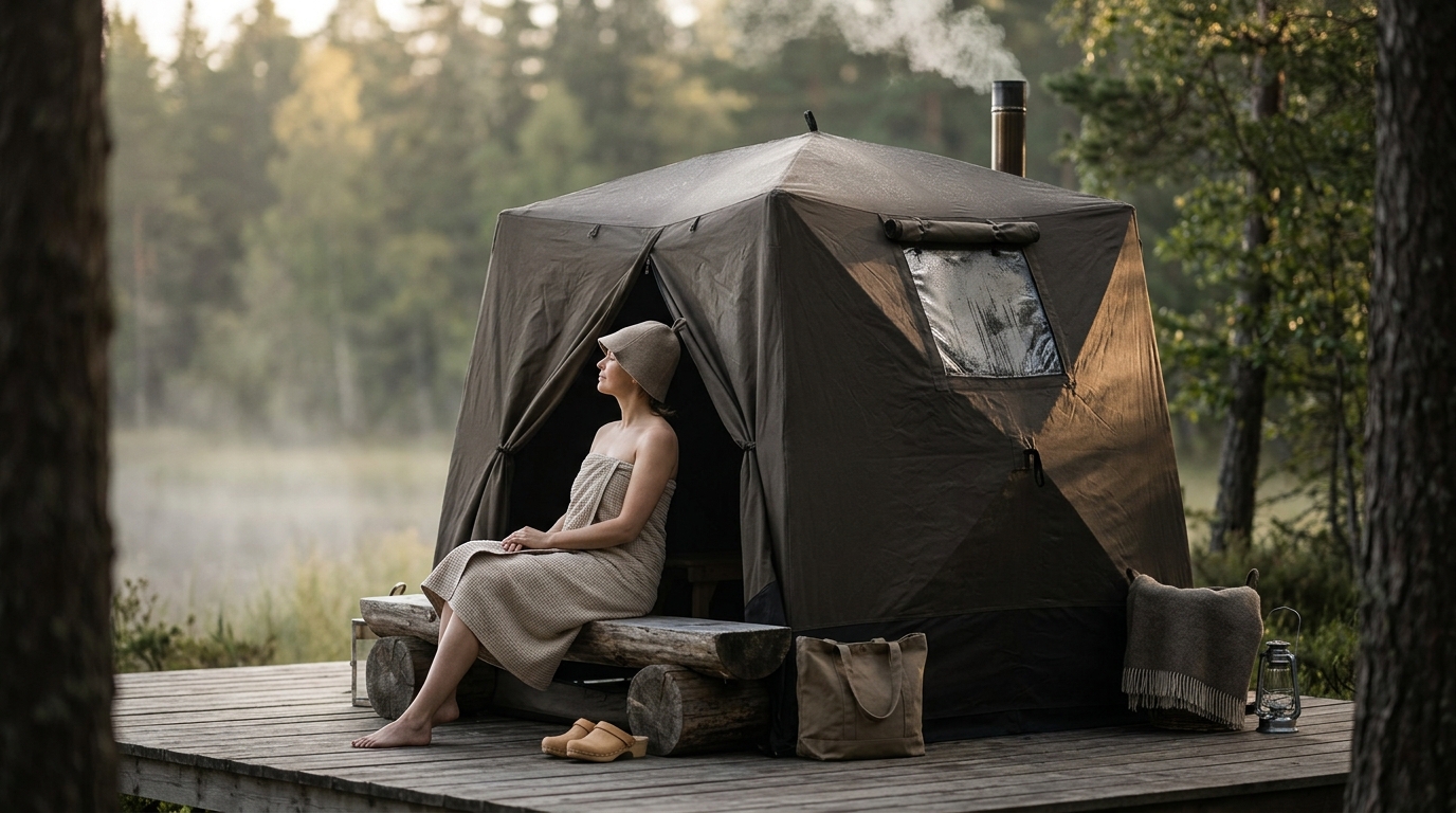 Top Companies Making High-Quality Tent-Style Saunas