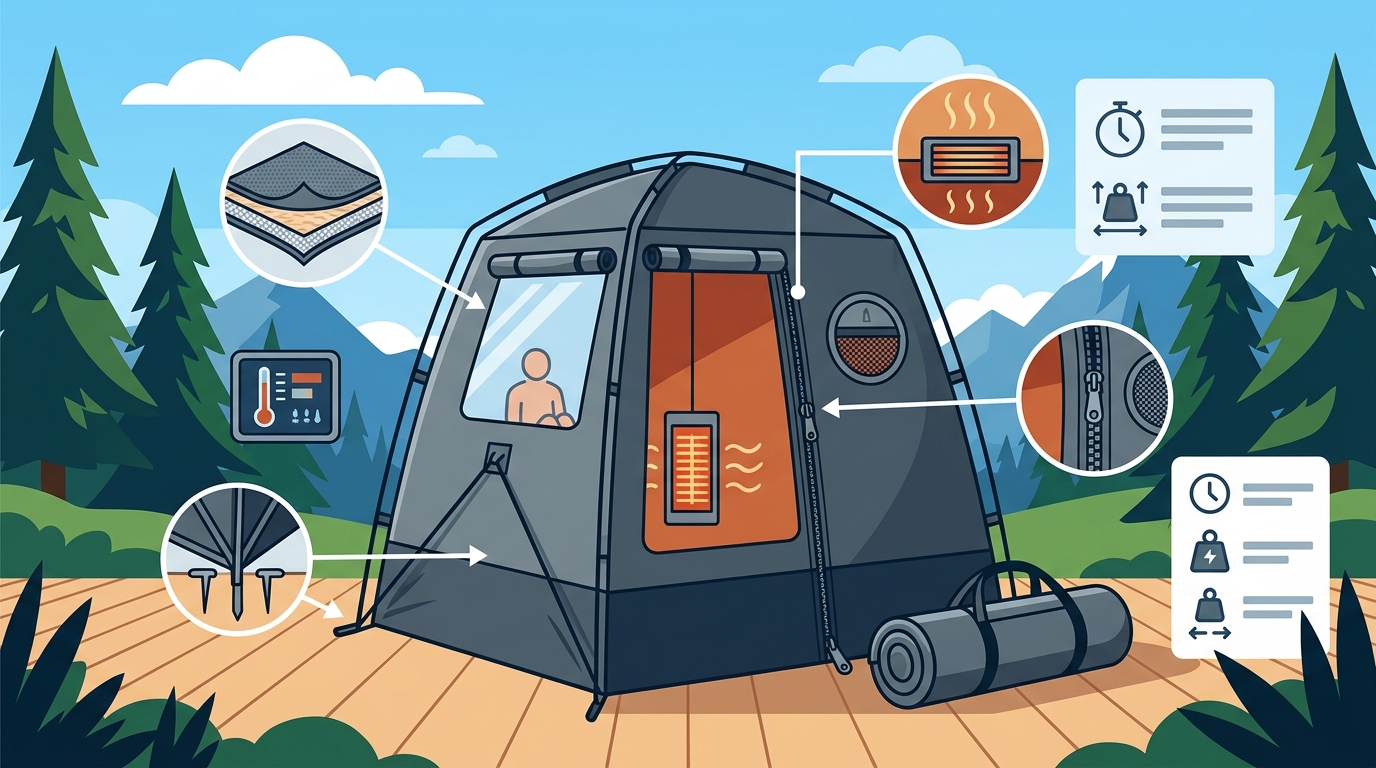 Top Companies Making High-Quality Tent-Style Saunas