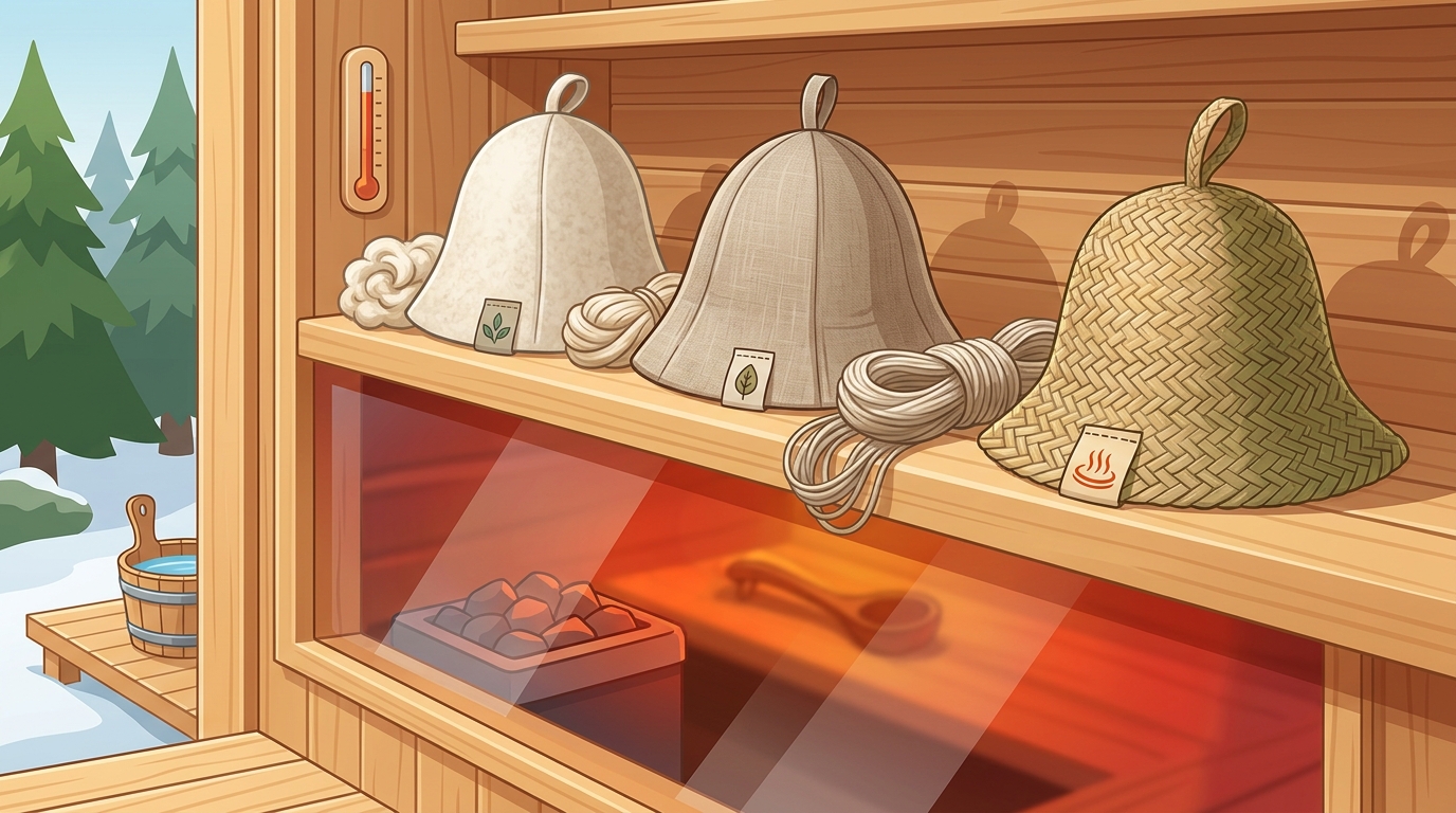 Where to Buy Natural Sauna Hats Without Synthetic Materials