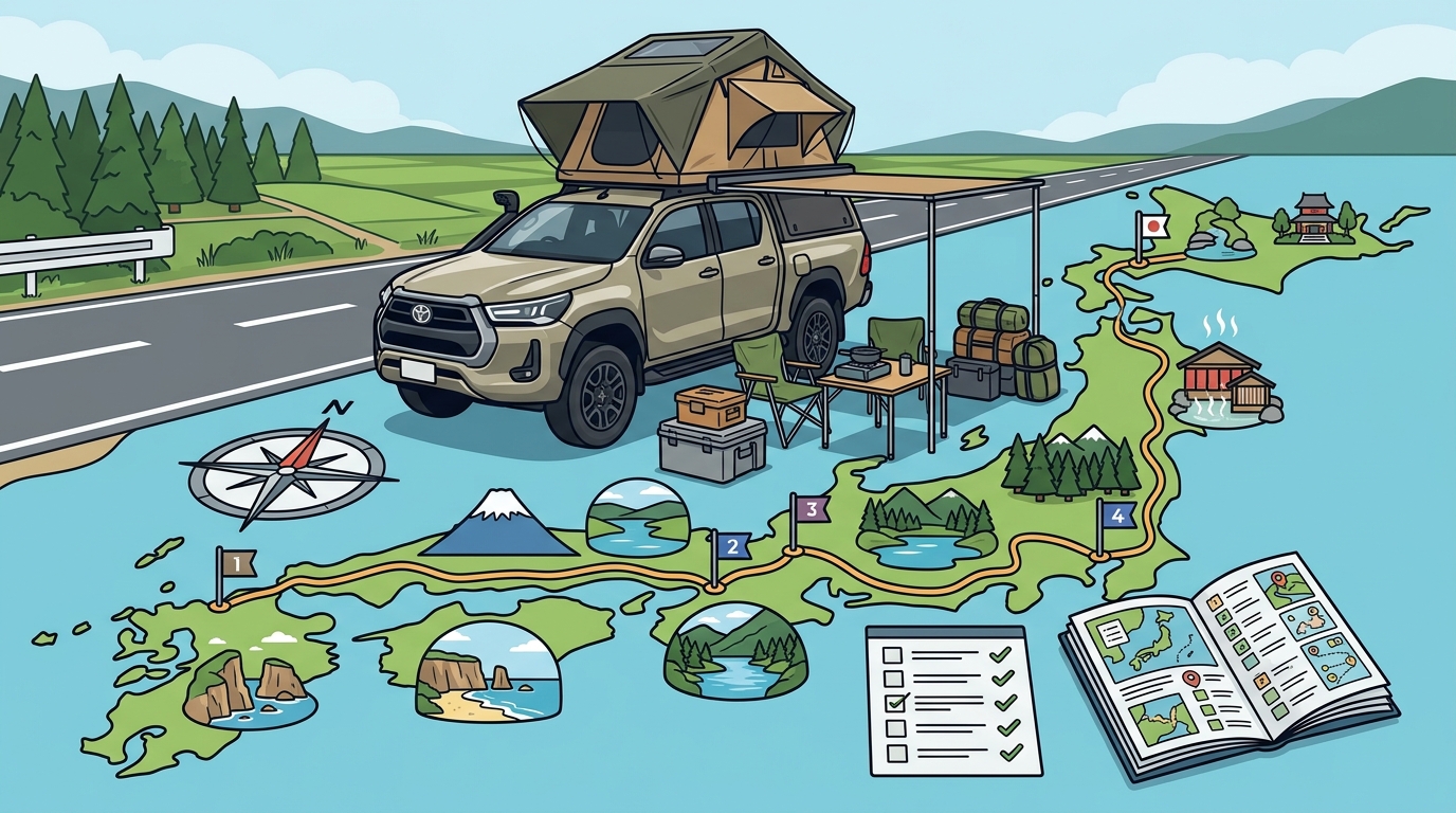 Best 3–5 Day Japan Camper Van Road Trip Guide