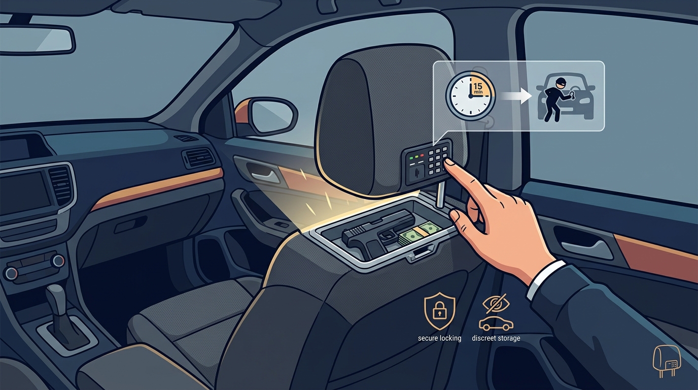 Discreet Car Gun Safes: Hidden & Secure Options