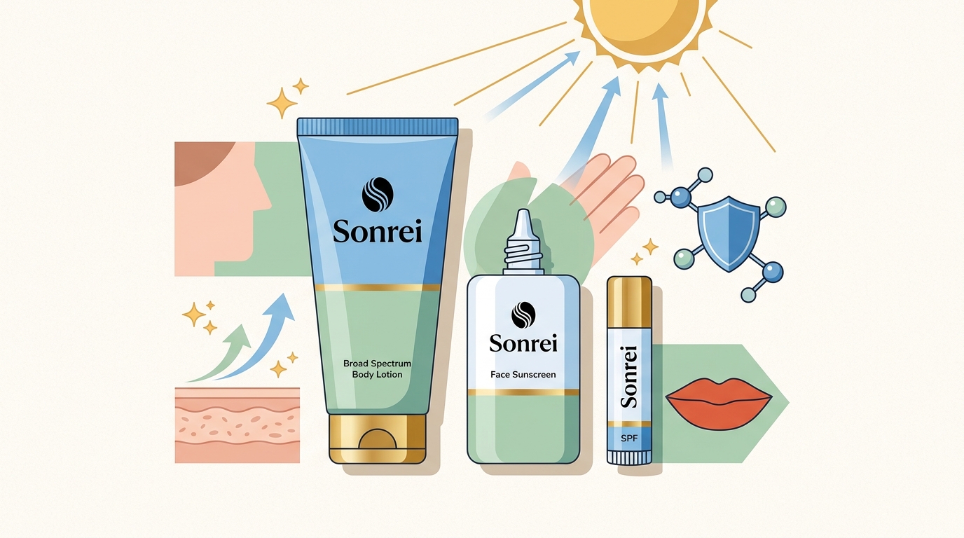 Sunscreen for Face, Body, and Lips: The All-in-One Solution