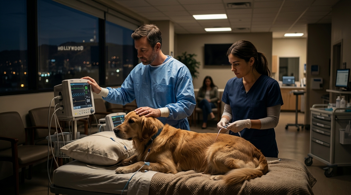 24/7 Emergency Vet in LA for Critical Care Overnight