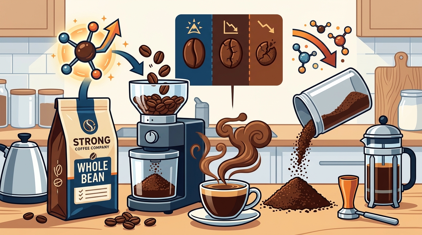 Benefits of Whole Bean Coffee: Freshness, Flavor & Health