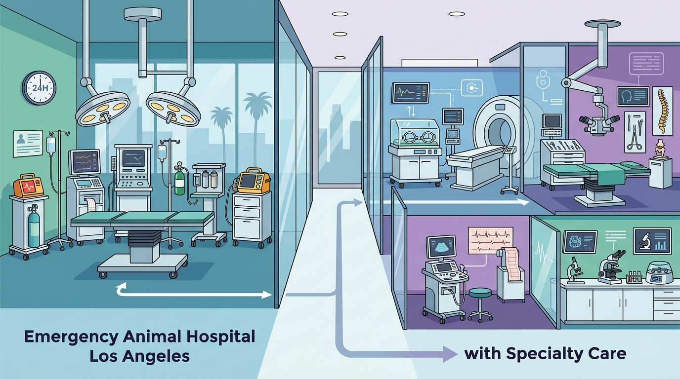 Emergency Animal Hospital Los Angeles with Specialty Care