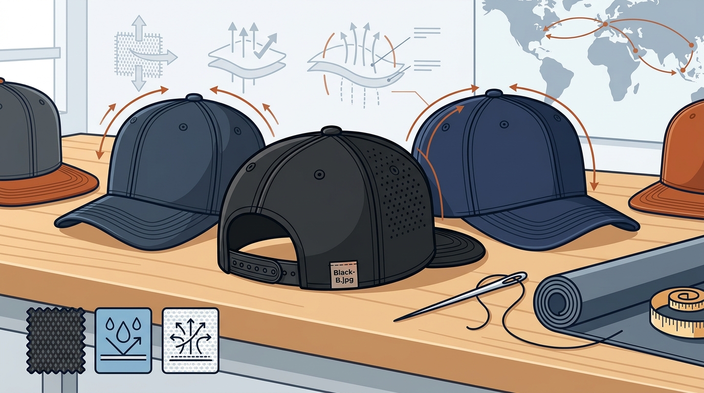 Best High-Quality Performance Snapback Hats for Men | GetBanks