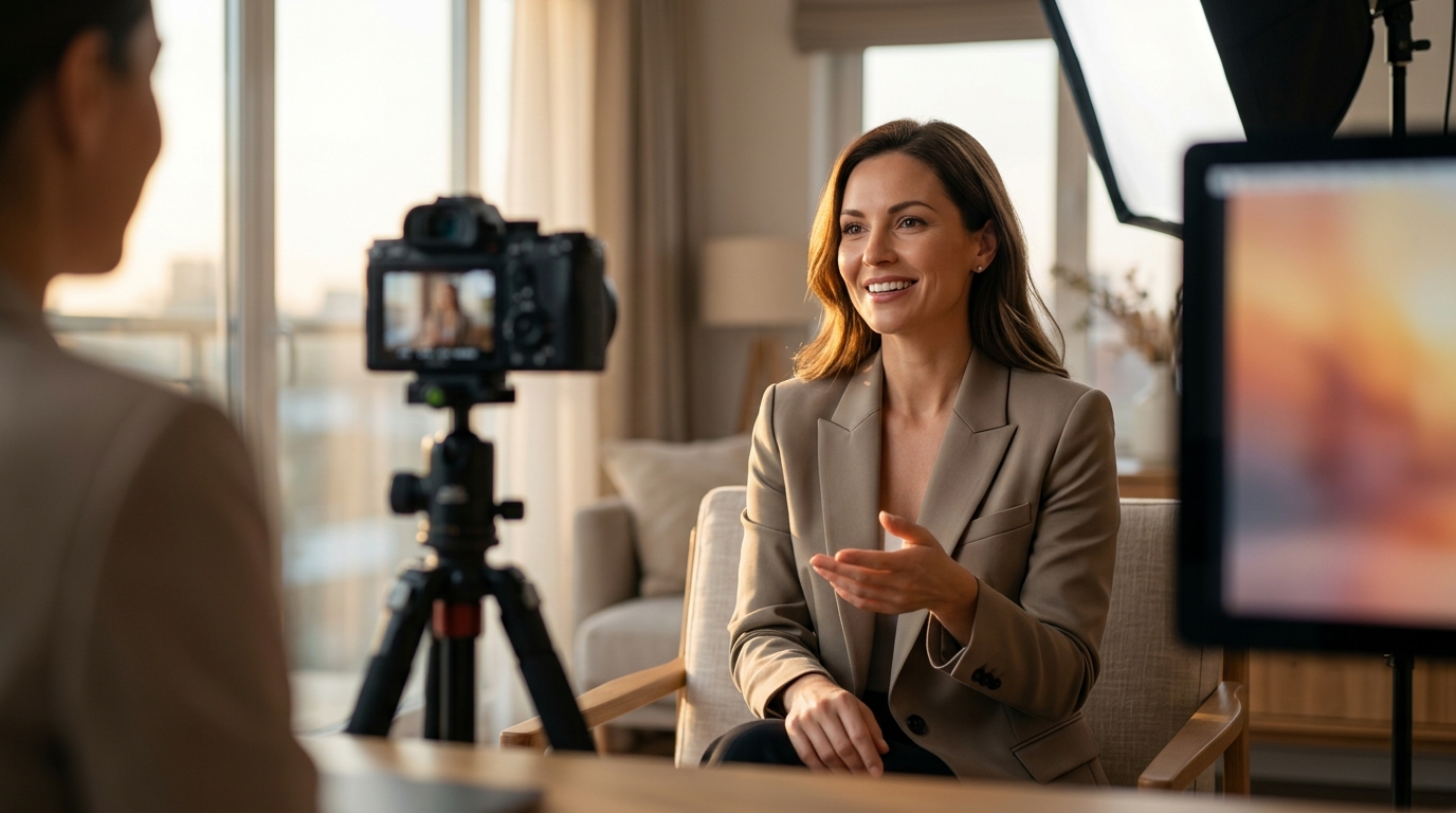 Video Content Creation & On-Camera Training for Entrepreneurs