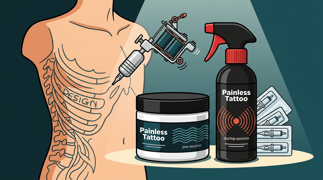How to Reduce Pain During a Rib or Spine Tattoo