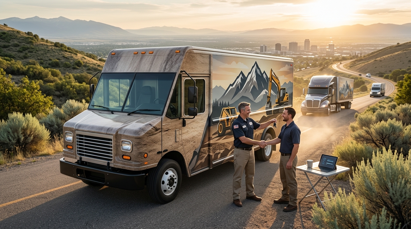 Vehicle Wrap Benefits for Commercial Trucks in Utah