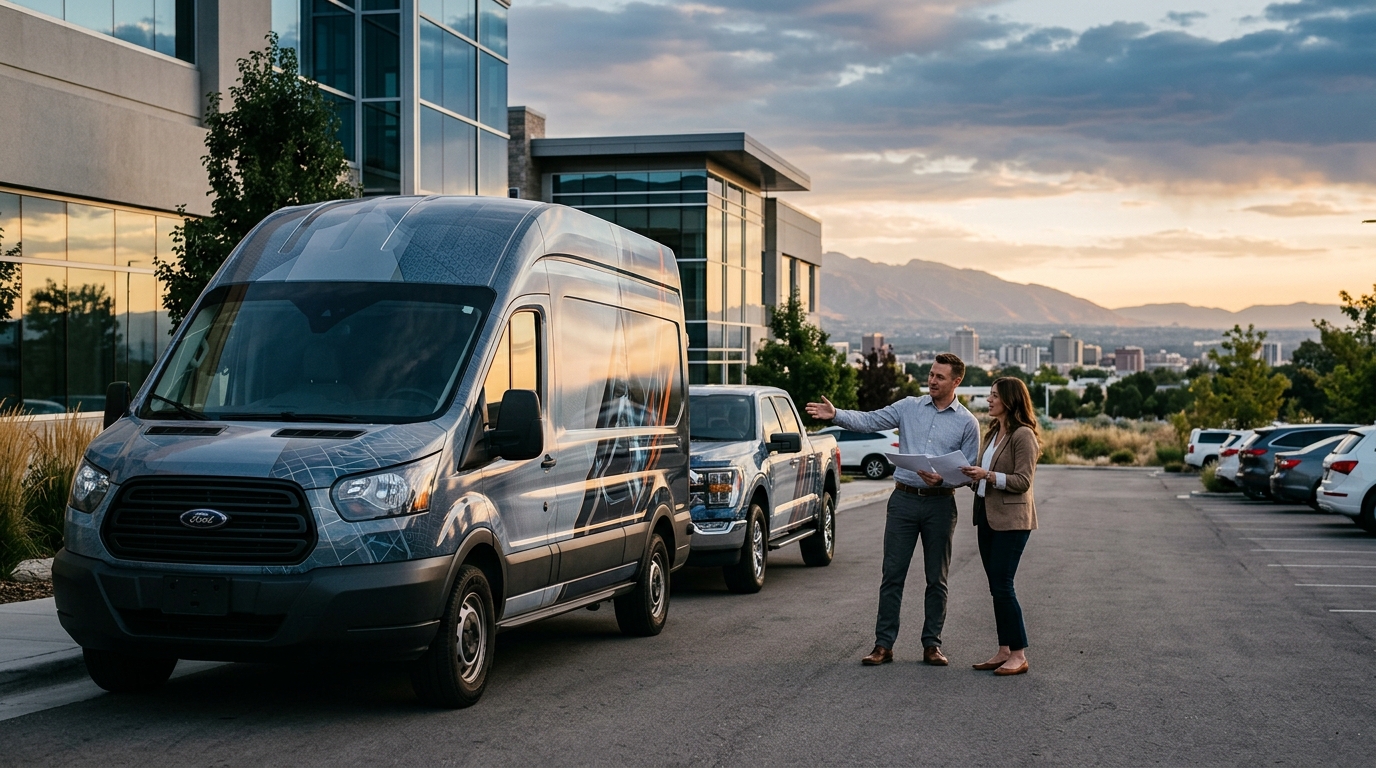 Commercial Vehicle Wrap in Salt Lake County | Summit Wraps
