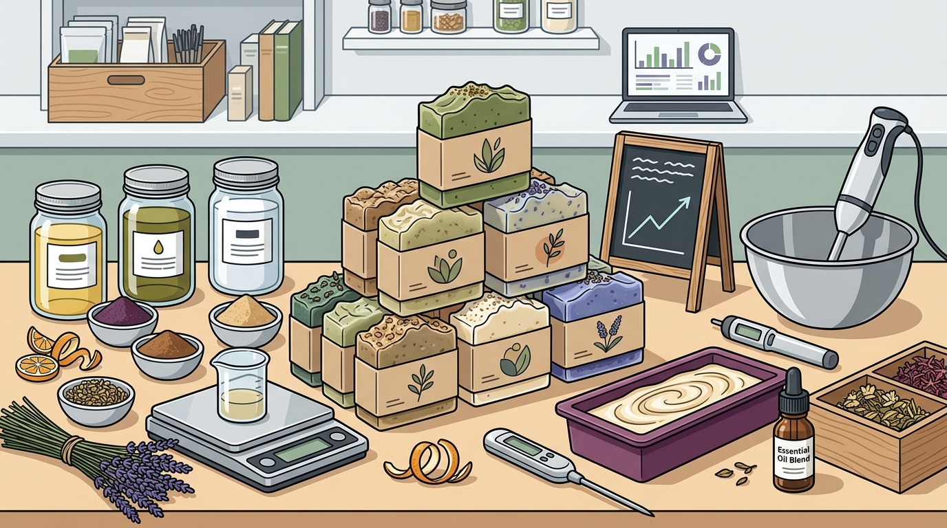 Start a Small Soap-Making Business: 7 Essential Steps