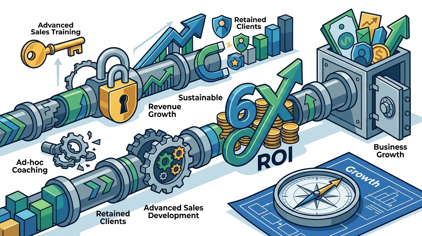 Key Outcomes of Advanced Sales Training for Business Growth