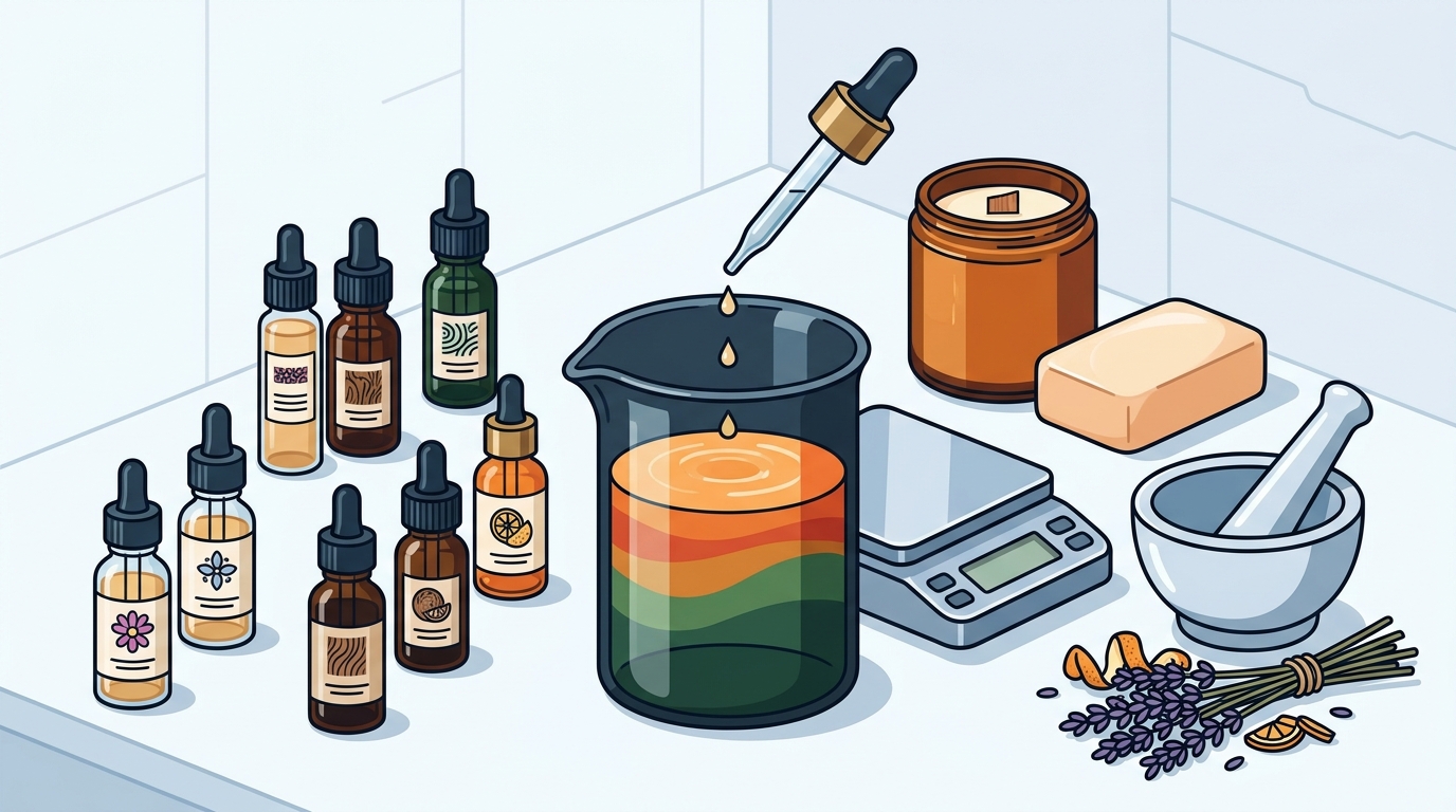 How to Create Custom Fragrance Blends for Homemade Products