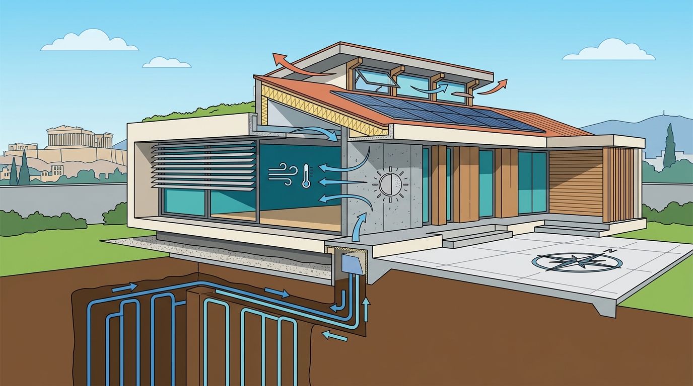 Passive Cooling & Geothermal Systems for Modern Luxury Homes