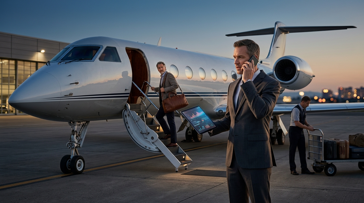 Private Jet Brokers for International Flights on Short Notice