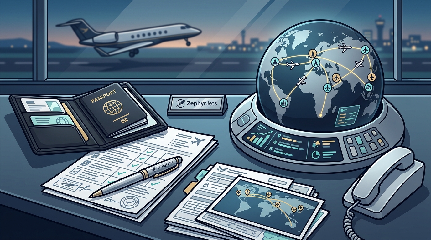 Private Jet Brokers for International Flights on Short Notice