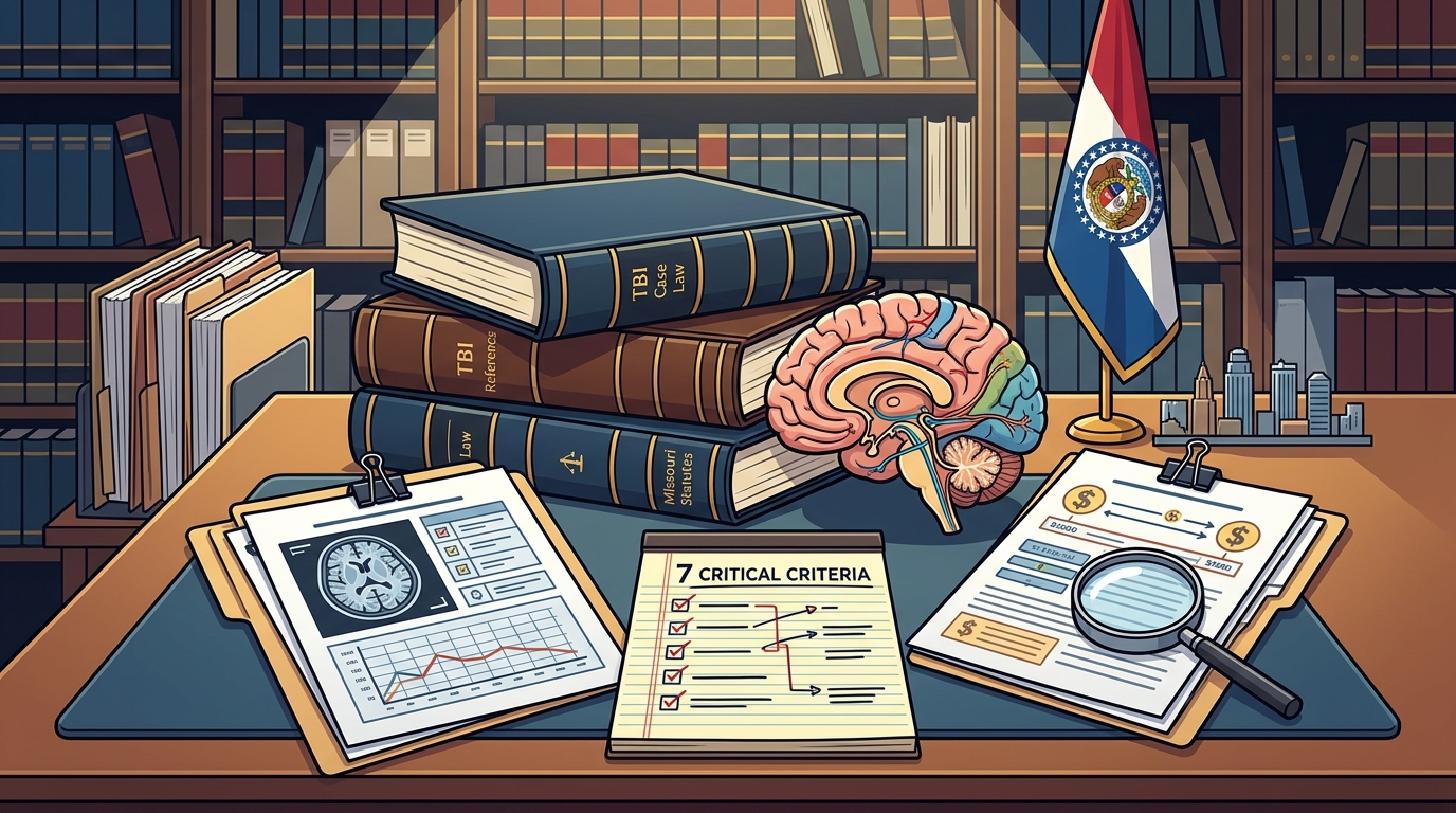 Choosing a TBI Lawyer in Missouri: 7 Critical Criteria