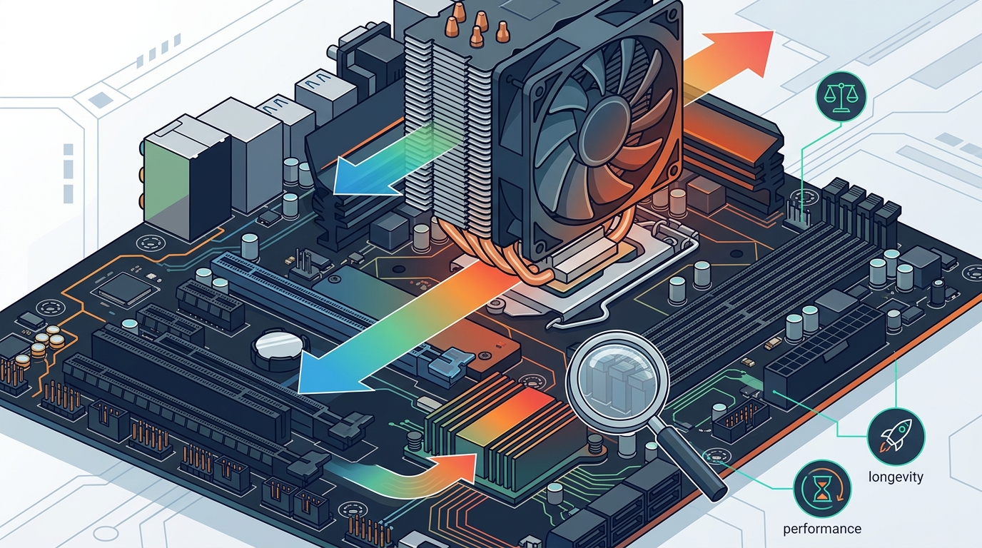 CPU Cooler vs. Chipset Cooler: Key Differences Explained