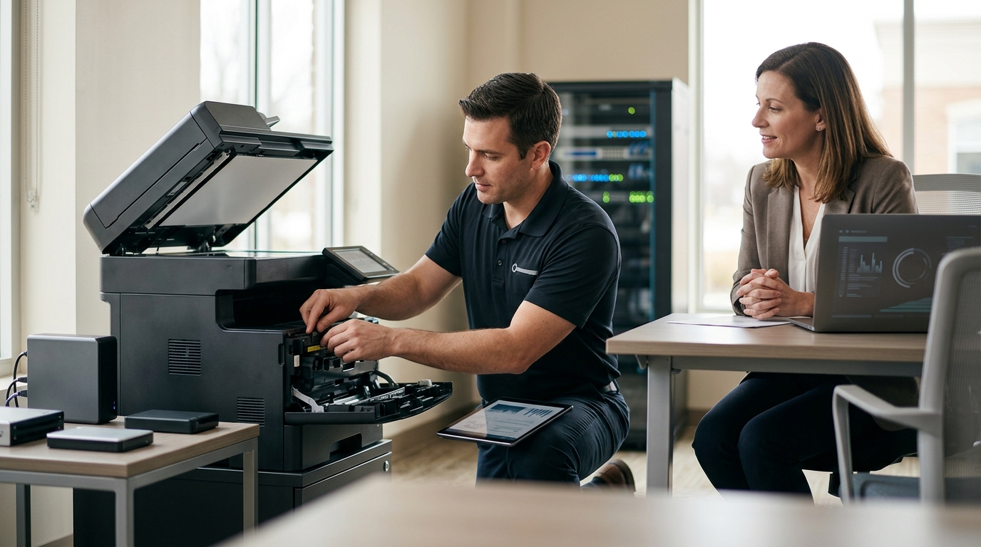 Printer Setup, Network Troubleshooting & Data Recovery in IN