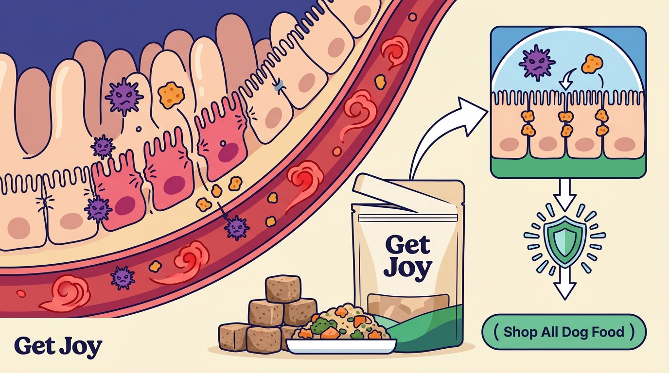 Leaky Gut in Dogs: Causes, Symptoms & Prevention Guide
