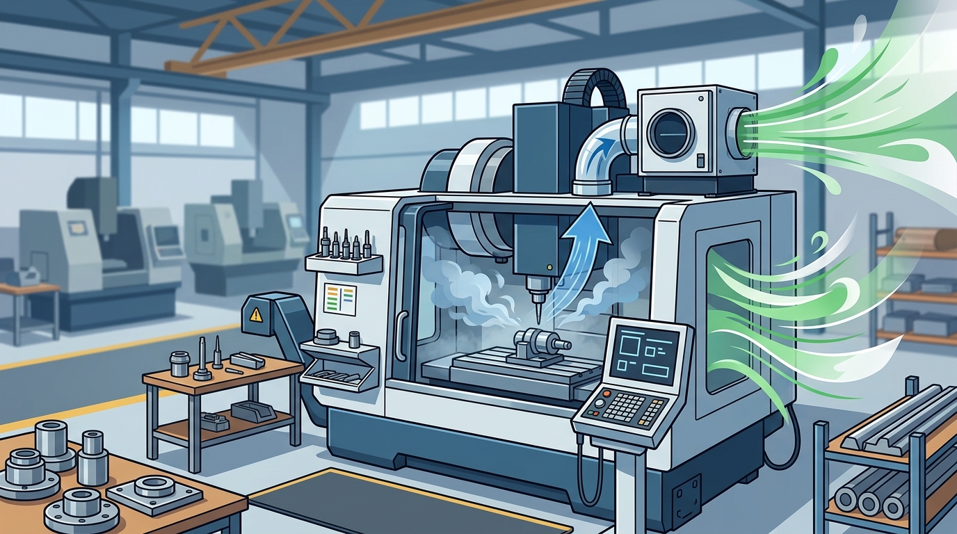 Best Mist Collector for CNC Machining: Aeroex Solutions