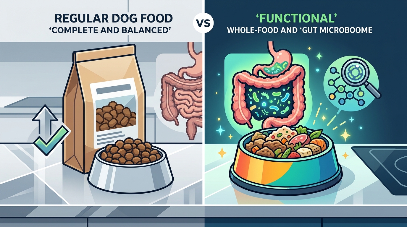 Functional vs. Regular Dog Food: Is Your Pet's Diet Enough?