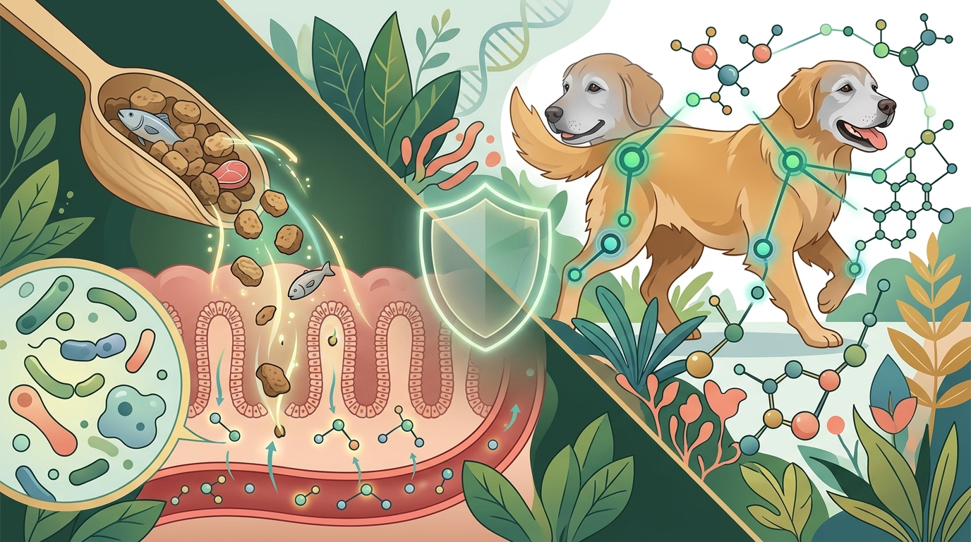 Anti-Inflammatory Dog Foods for Healthy Aging & Gut Health
