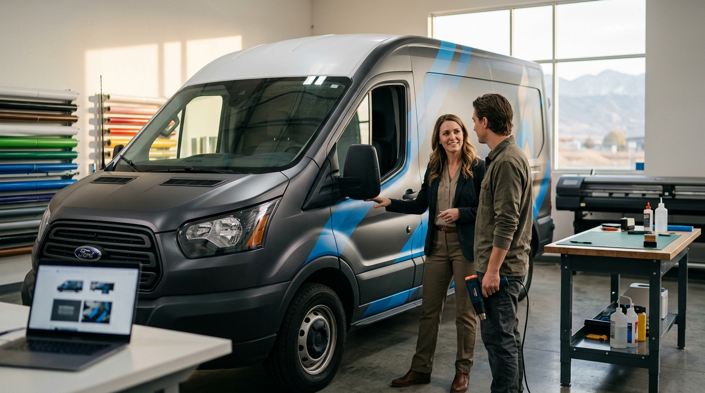 Commercial Vehicle Wrap Cost Utah: Pricing & ROI Guide