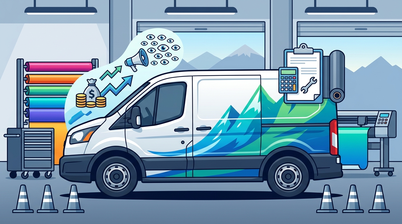 Commercial Vehicle Wrap Cost Utah: Pricing & ROI Guide