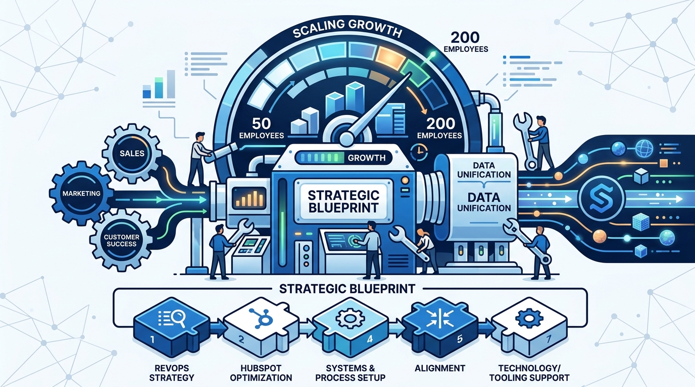 RevOps for 50–200 Employee B2B Companies: A Strategic Blueprint