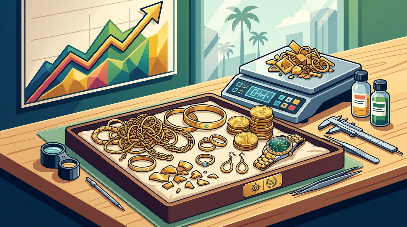 Where to Sell Gold Jewelry in Palm Beach County: 2026 Guide
