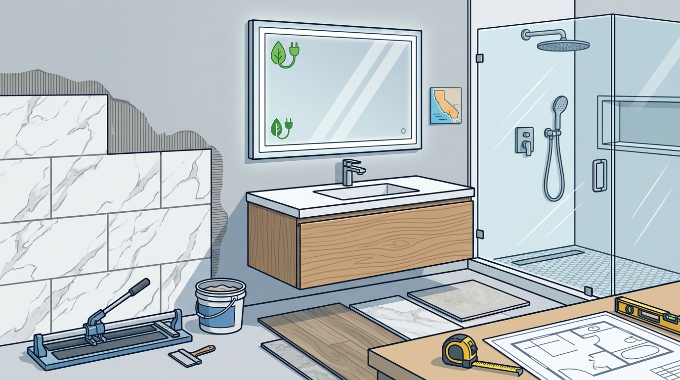 Top Bathroom Remodeling Options in Orange County | HFD Irvine