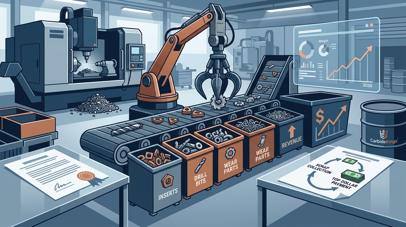 Maximize Revenue from Tungsten Carbide Scrap: A Manufacturer's 2