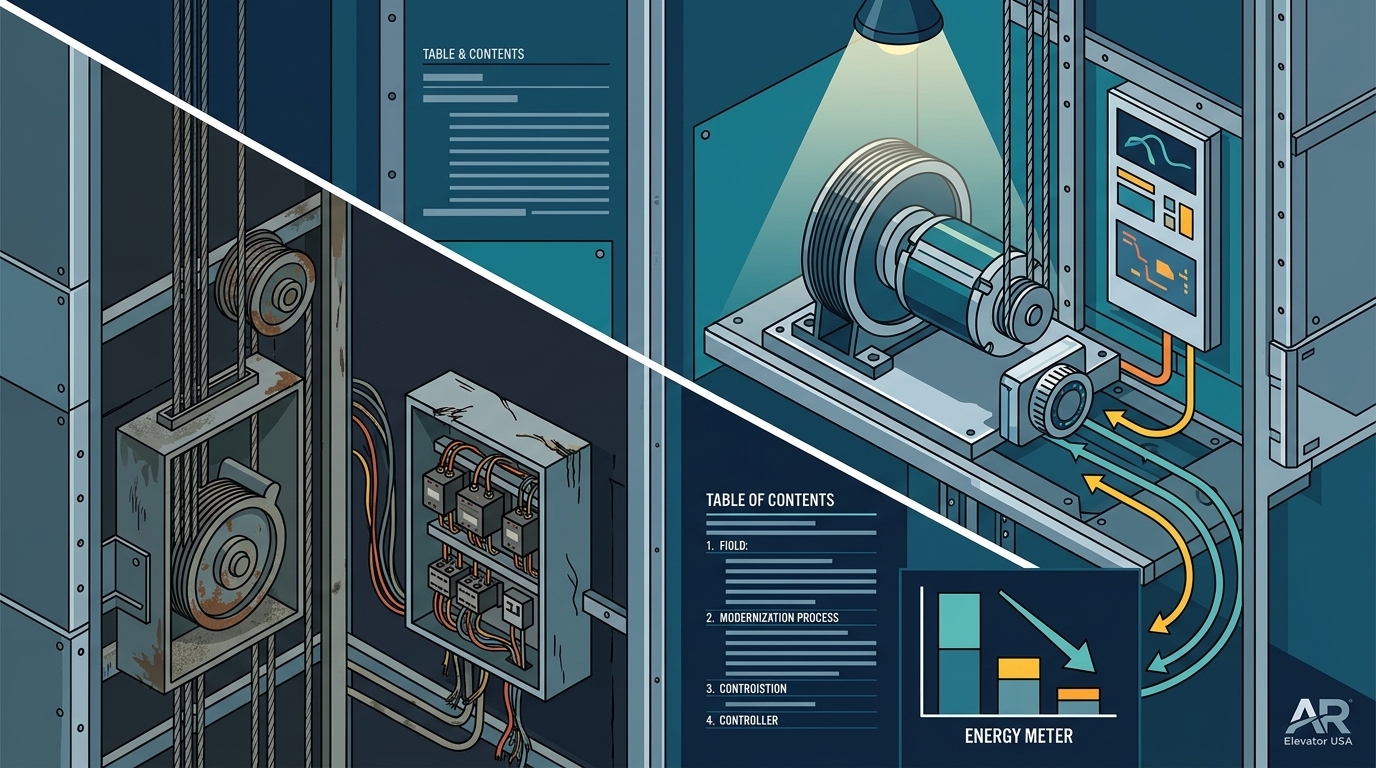How to Modernize an Existing Elevator Installation System