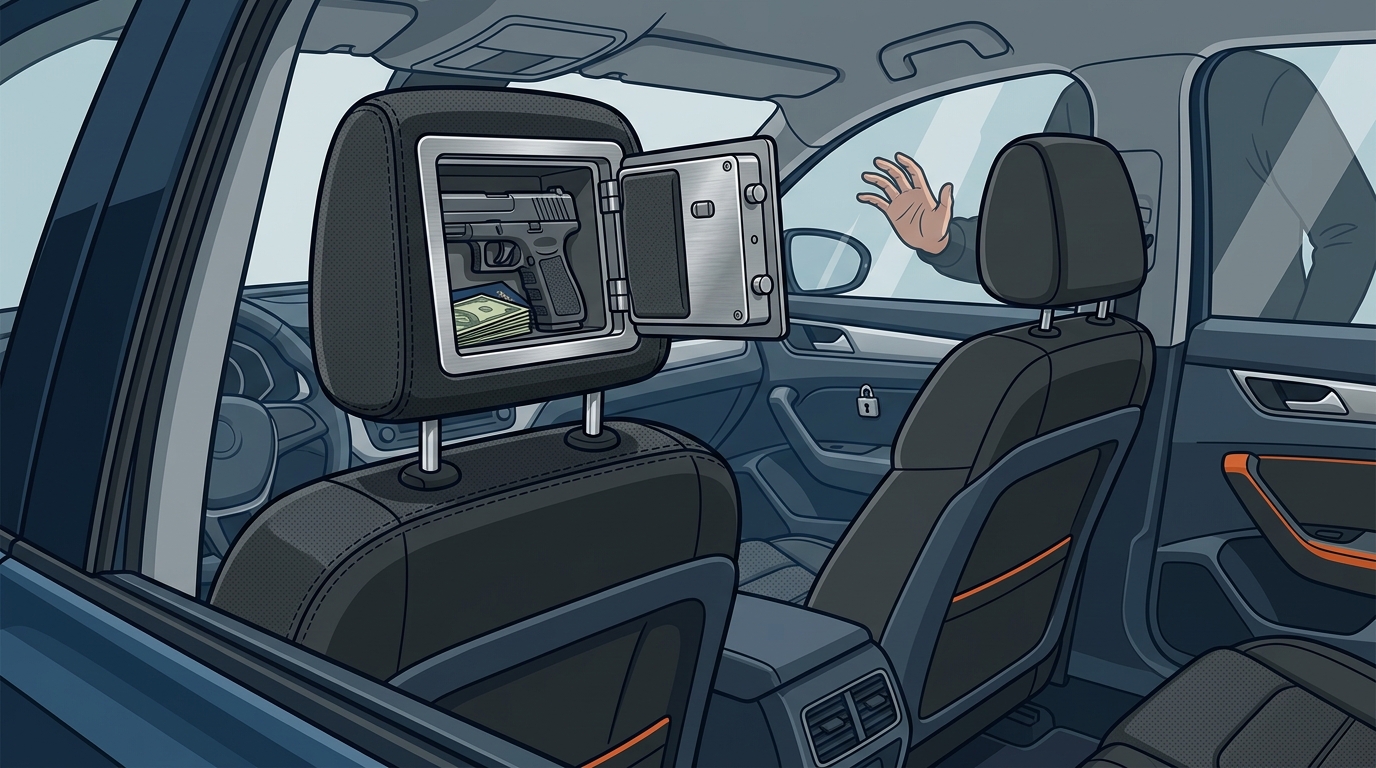 Best Hidden Gun Safes for Sedans: Secure & Discreet Options