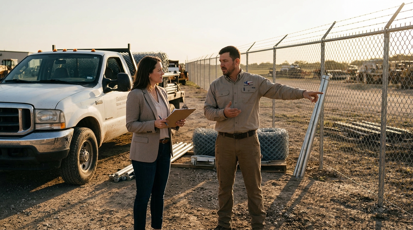 Small Business Fence Installation Costs in Matagorda County