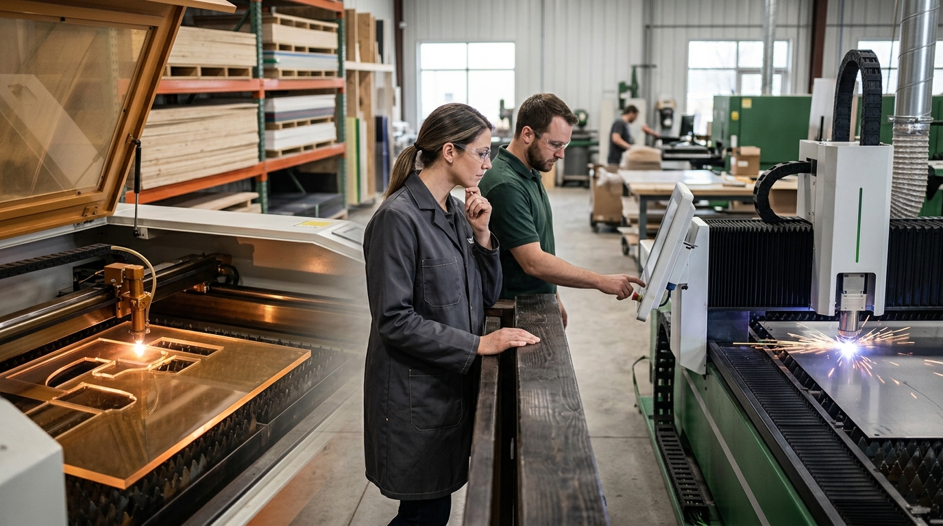 CO2 vs. Fiber Laser Cutting: Choosing the Right Machine