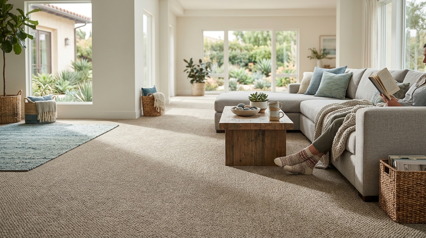 Budget-Friendly Carpet Options for Large Living Rooms in SoCal