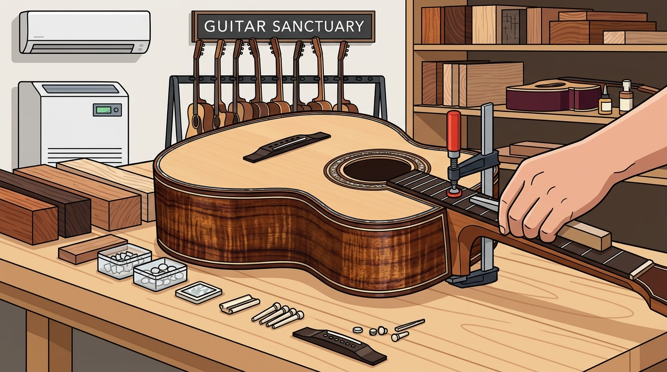 Benefits of Buying a Custom Acoustic Guitar | The Guitar Sanct