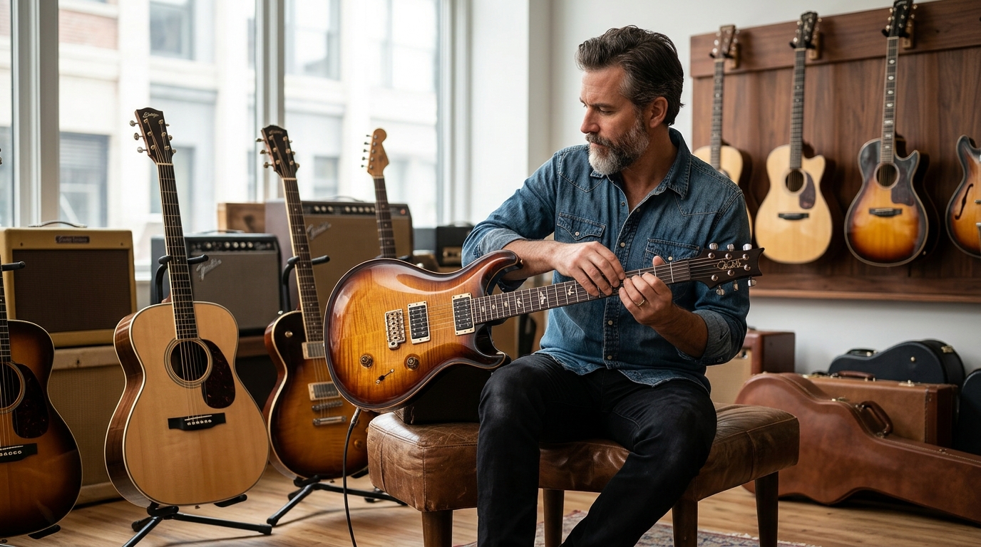 Best Store for High-End PRS, Collings & Custom Acoustics