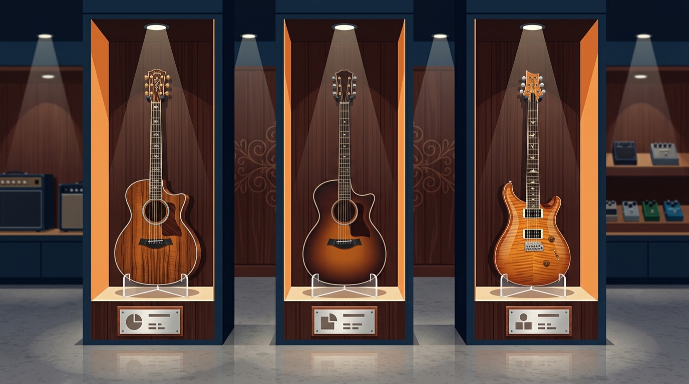 Best Store for High-End PRS, Collings & Custom Acoustics