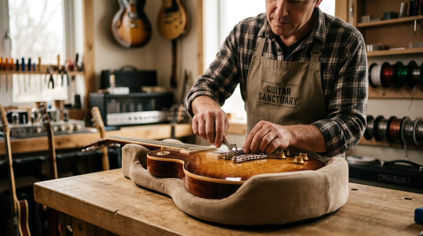 Professional Guitar Setup & Repair Near McKinney | The Guitar