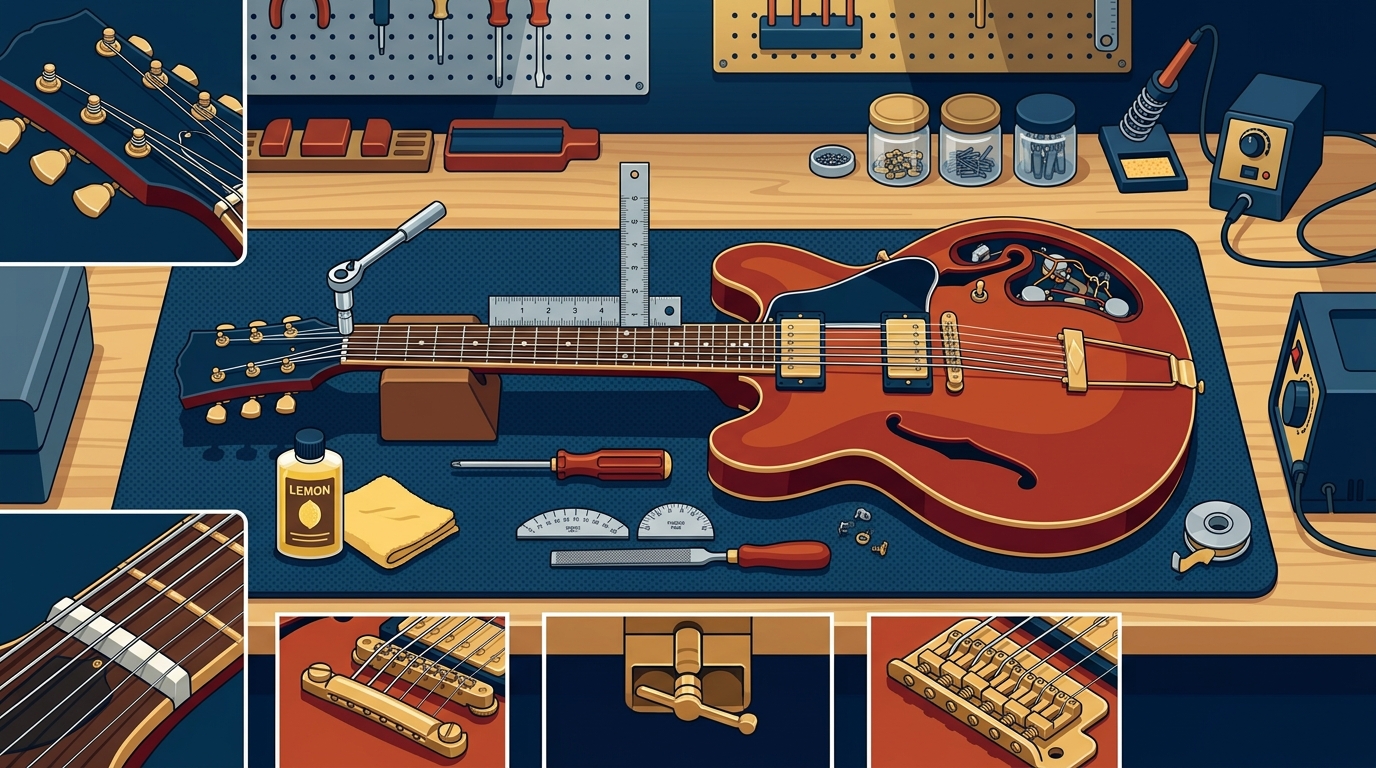Professional Guitar Setup & Repair Near McKinney | The Guitar