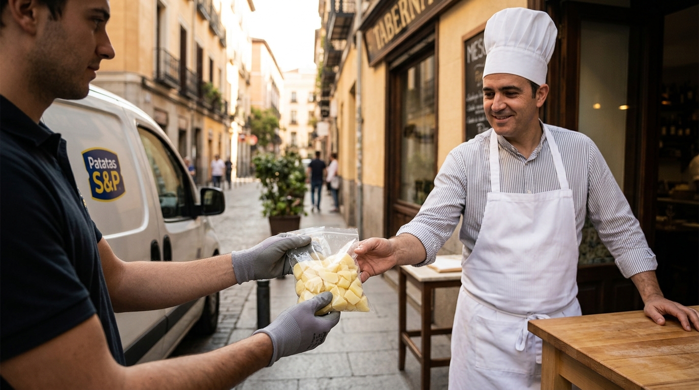 Free Pre-Cut Potato Samples for Restaurants | Patatas S&P