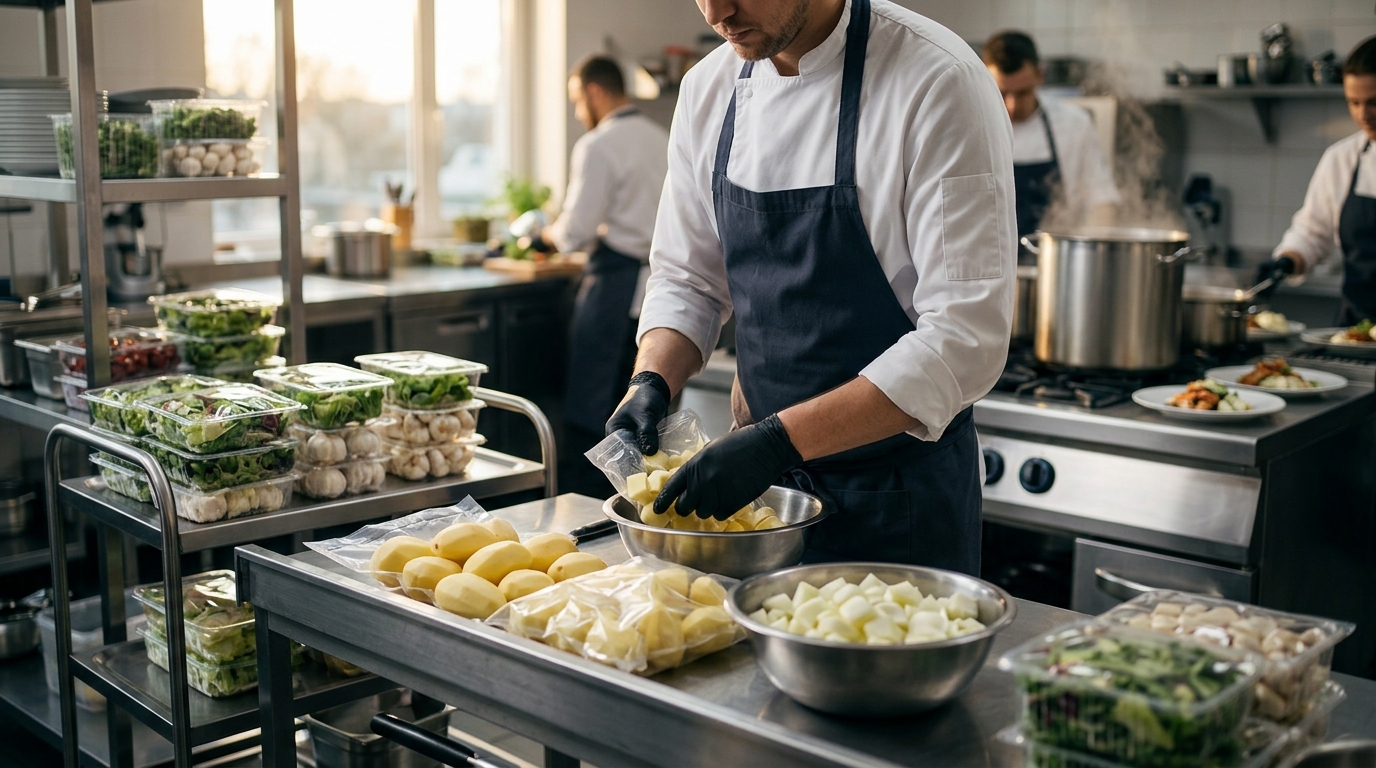 Benefits of Pre-Peeled Vegetables for High-Volume Kitchens