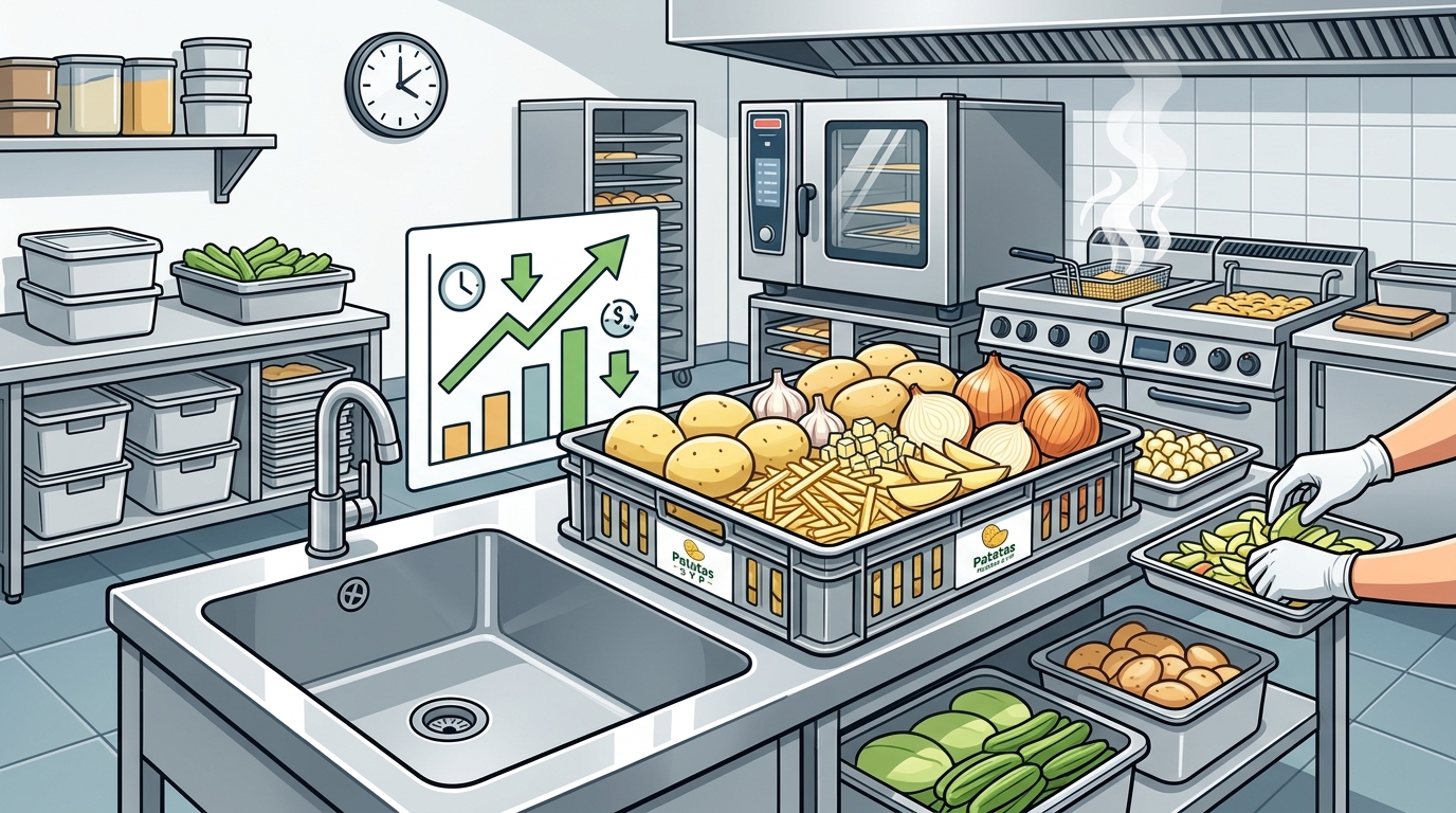 Benefits of Pre-Peeled Vegetables for High-Volume Kitchens